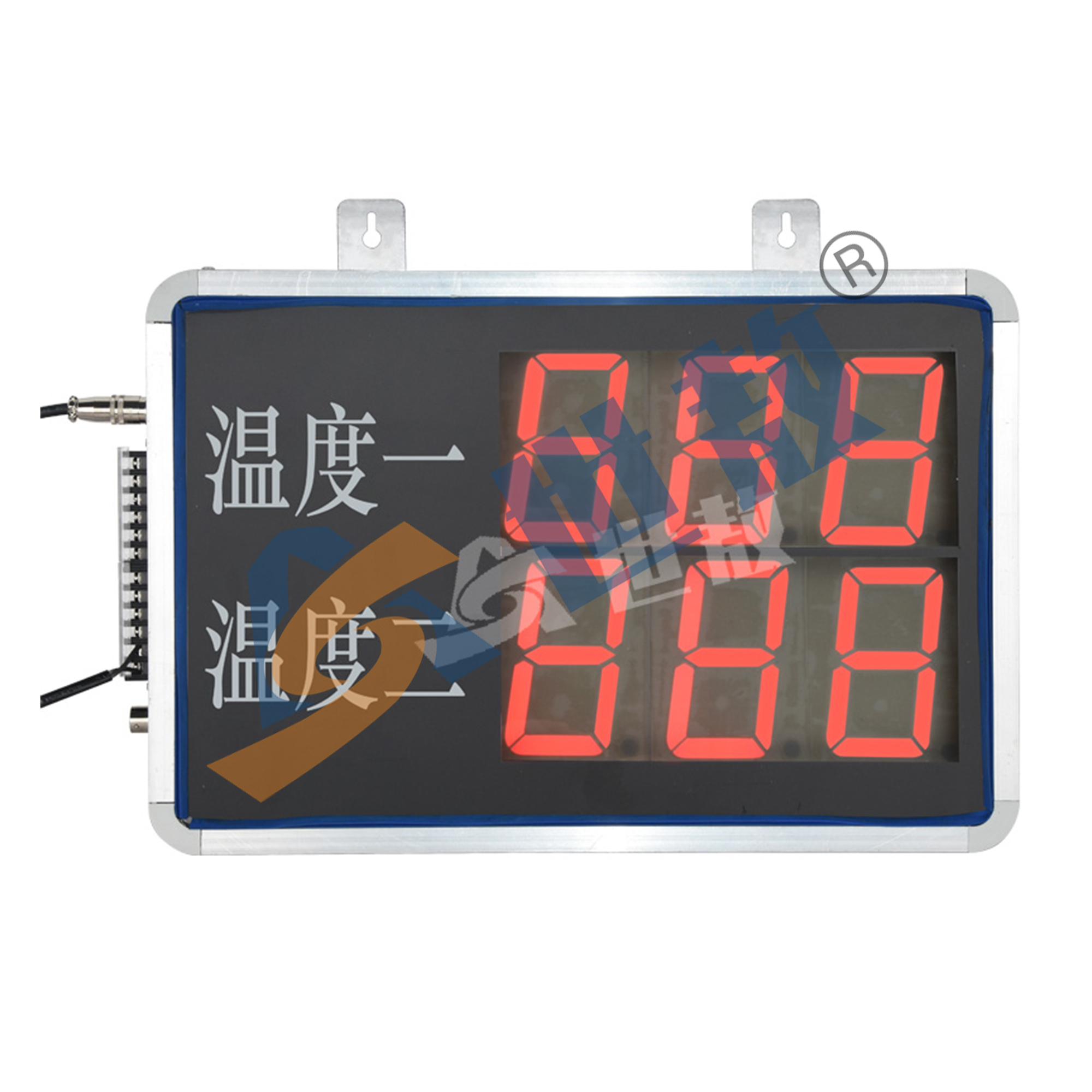 SA-DP03X0S2双通道温度显示屏