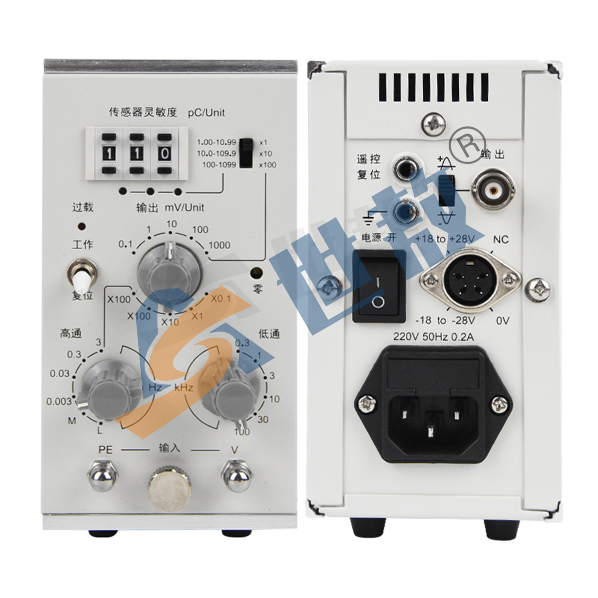 SAPE01JT准静态电荷放大器